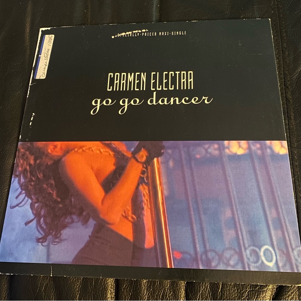 Carmen Electra "Go Go Dancer" 12inch Vinyl Record Paisley Park Records 1992